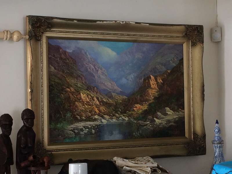 Gabriel De Jongh - Mountain Scene